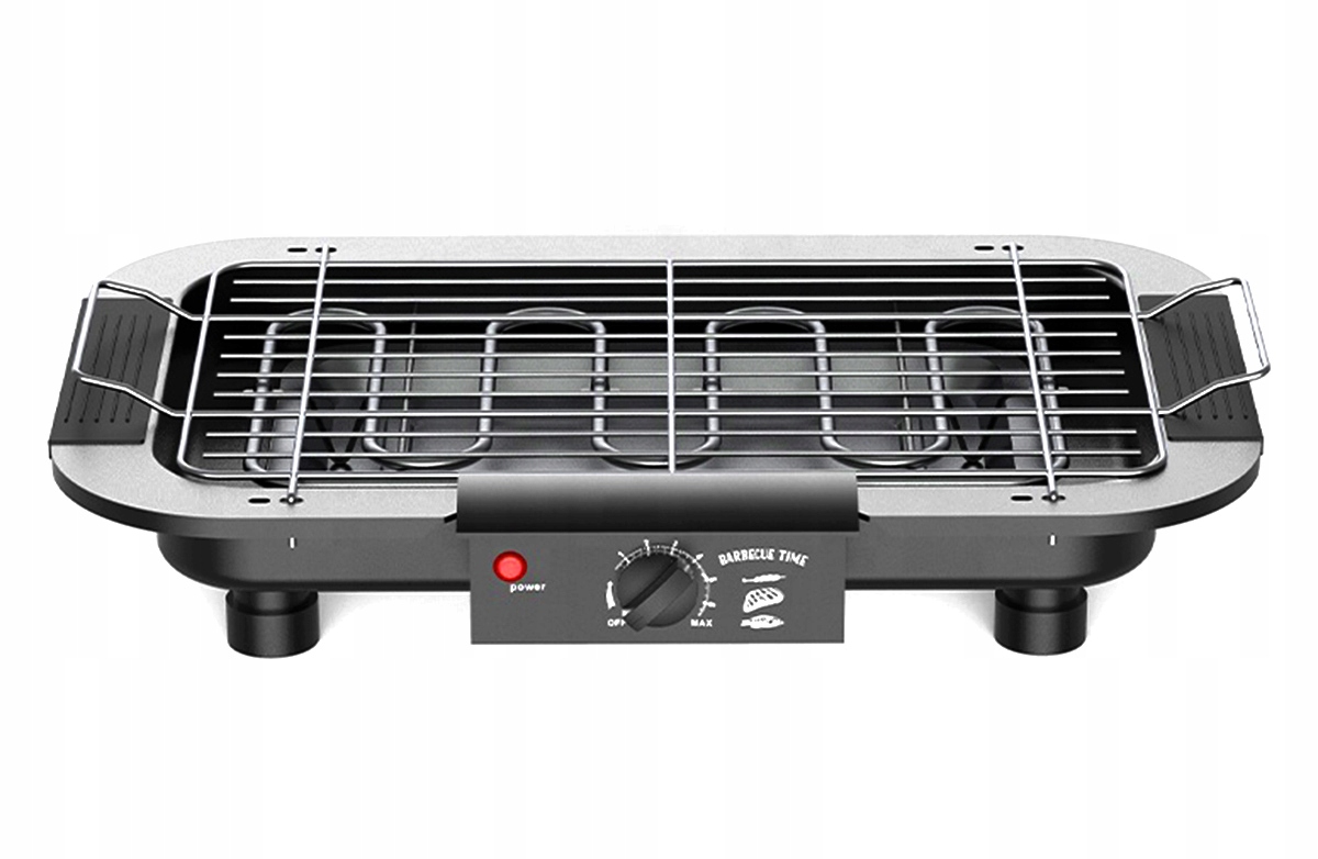 GRILL ELEKTRYCZNY BARBECUE BBQ DOMOWY TERMOSTAT REGULACJA TACA 2000W AG225D Marka Aptel