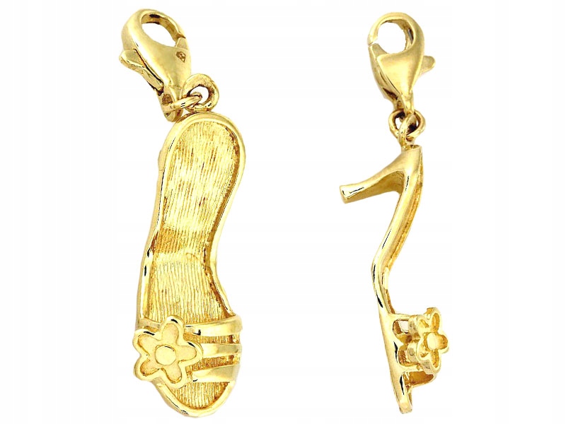 

Złota charms Do Bransoletki 333 Bucik Szpilka -%