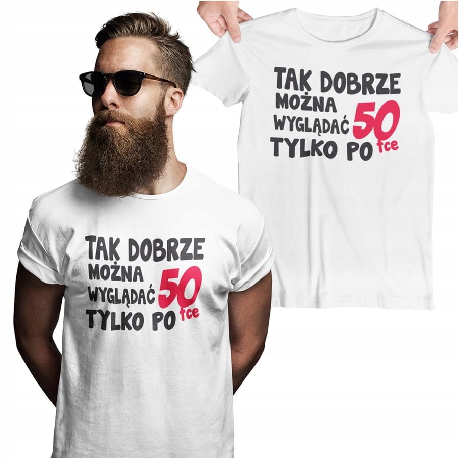 

koszulka na 50 Urodziny zabawna koszulka