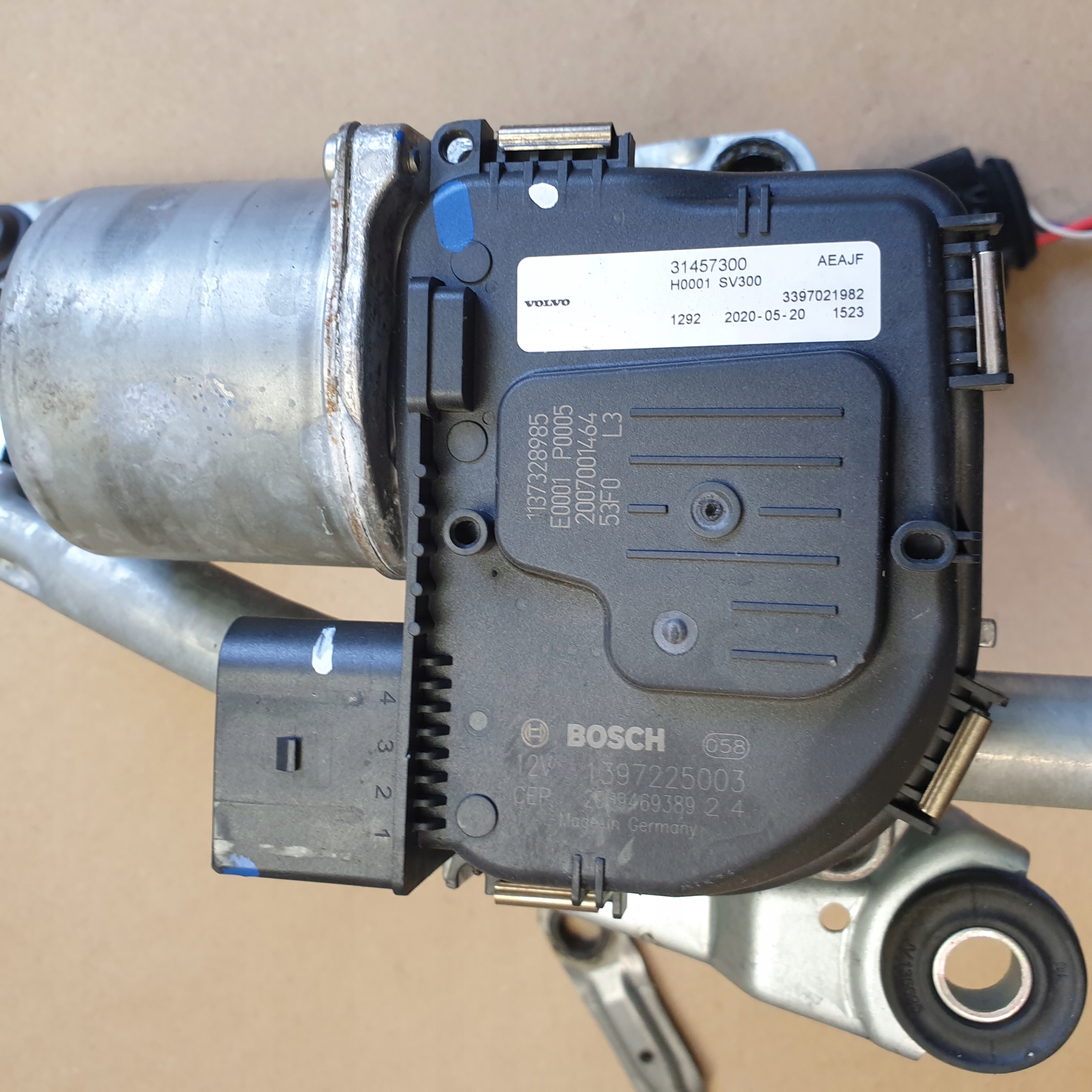 wiper mechanism front mini motor VOLVO XC40 OE ANGLIK