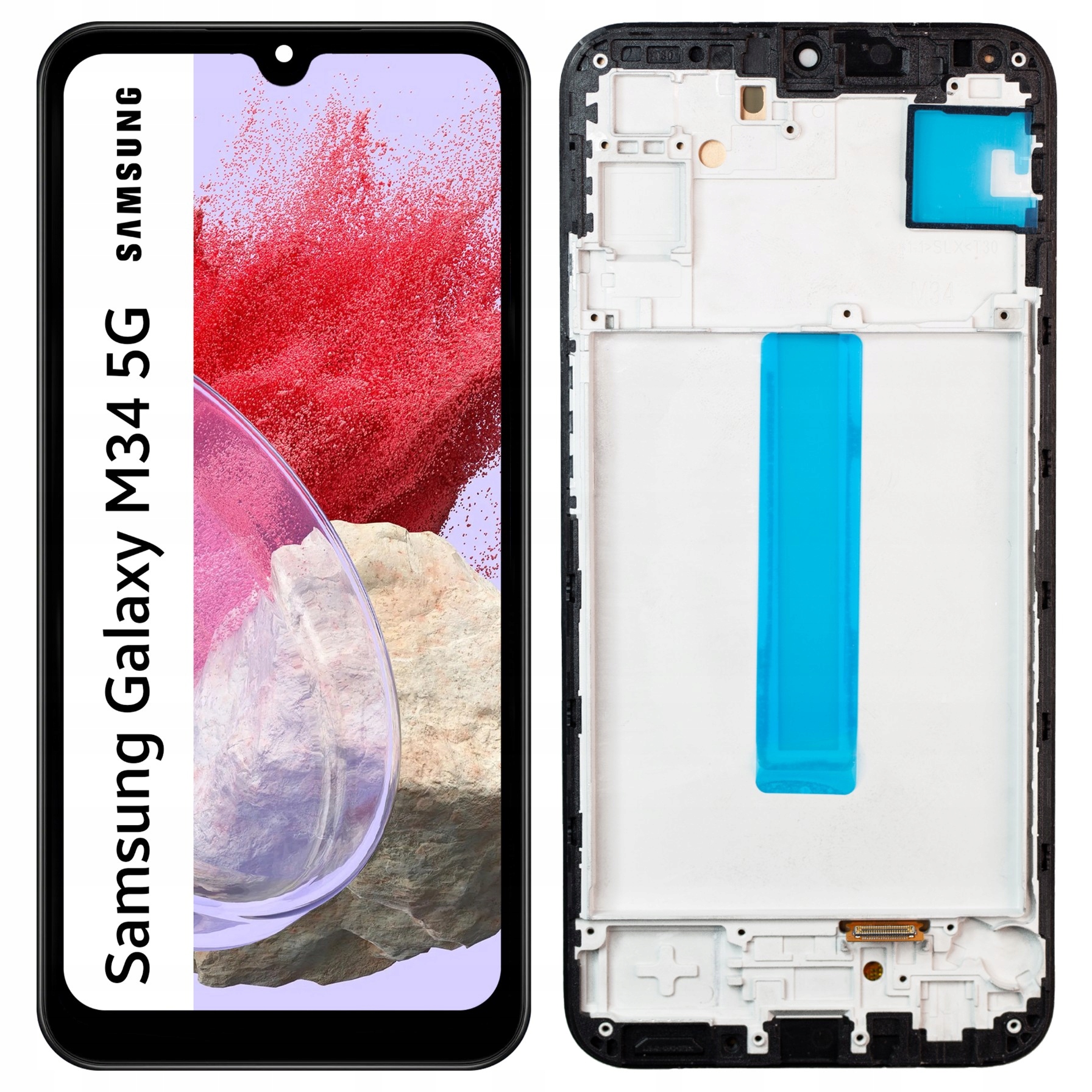 Displej pro Samsung Galaxy M34 5G LCD Oled displej Rámeček SM-M346B