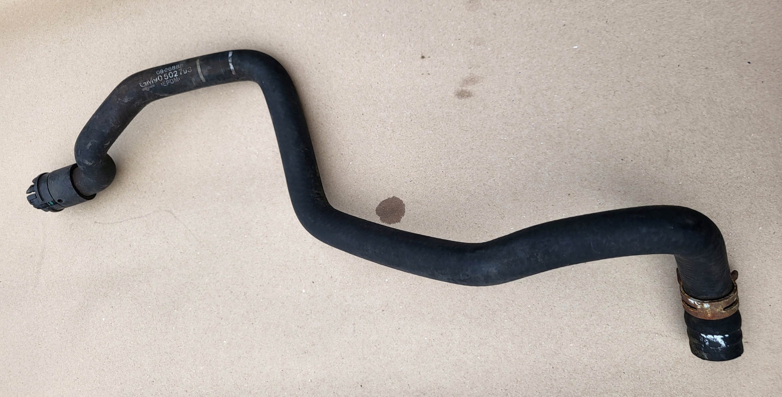 PRZEWÓD RURKA WĄŻ NAGRZEWNICY OPEL OMEGA 94-99' BENZYNA OE 90502793