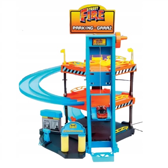 Bburago Hračka Garáž Parkování 3 Úrovně Pro Děti Jako dárek K Narozeninám