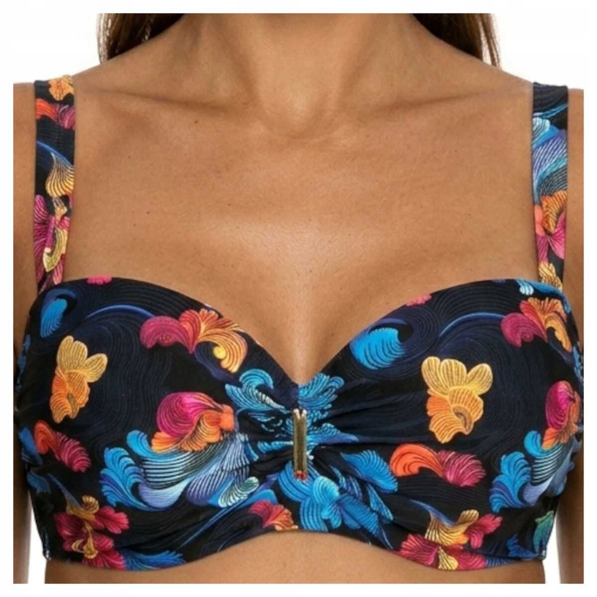 Self Plavková podprsenka vyztužená podprsenka Pandora1 1 černá 100D