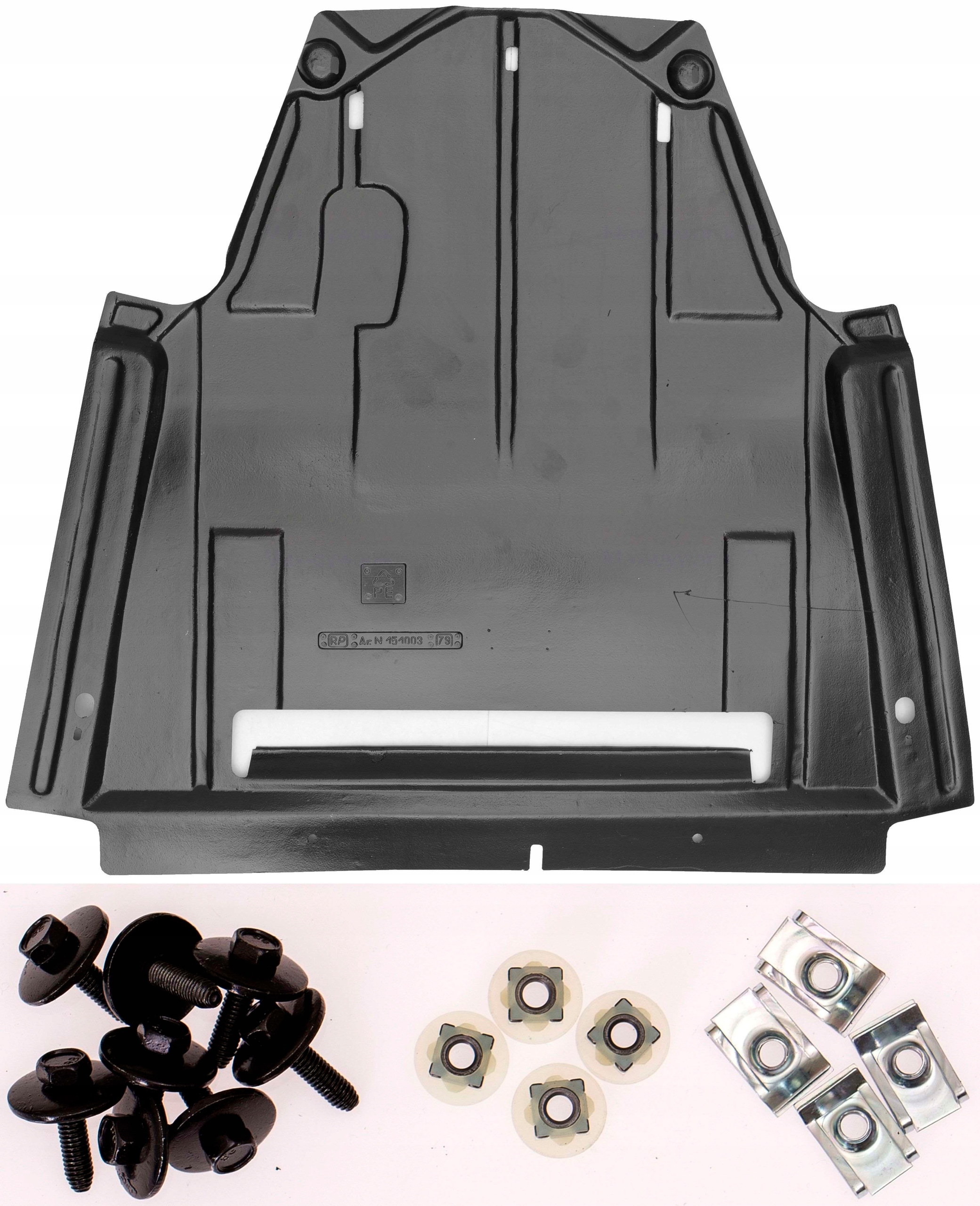 151003+90234A - Renault Laguna II 2001-2007 капот + затискачі