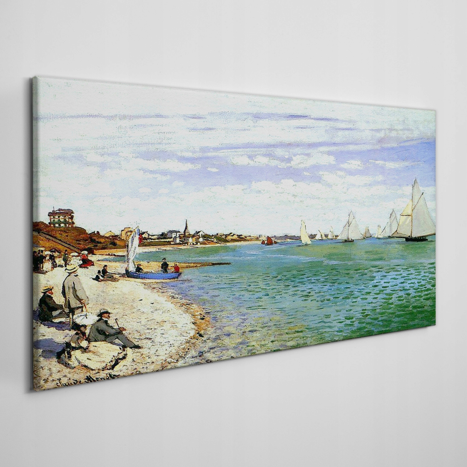 

Ścienny fotoobraz na płótnie Regaty Monet 140x70