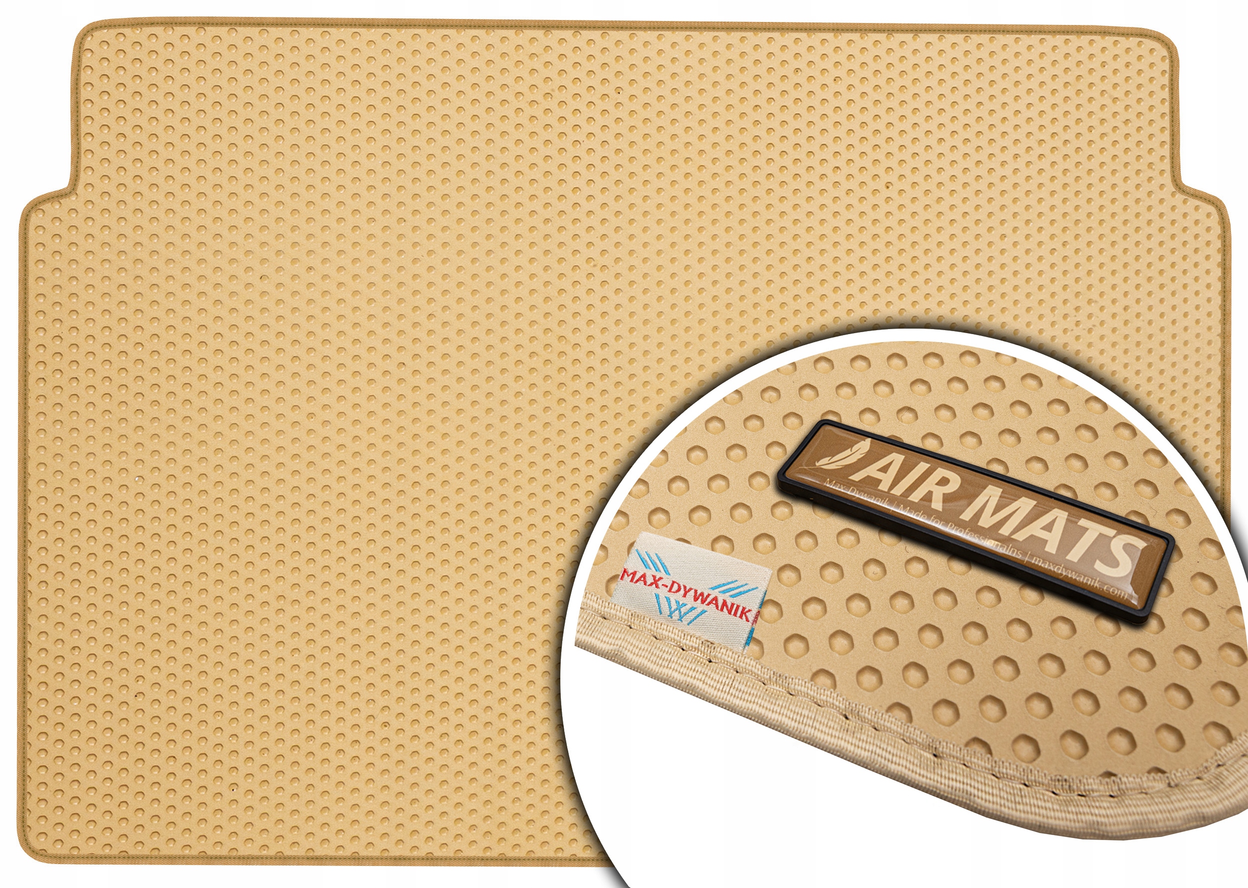 Citroen C4 Picasso I 5os 2006-2013 Béžová rohož do kufru Eva Air Mats