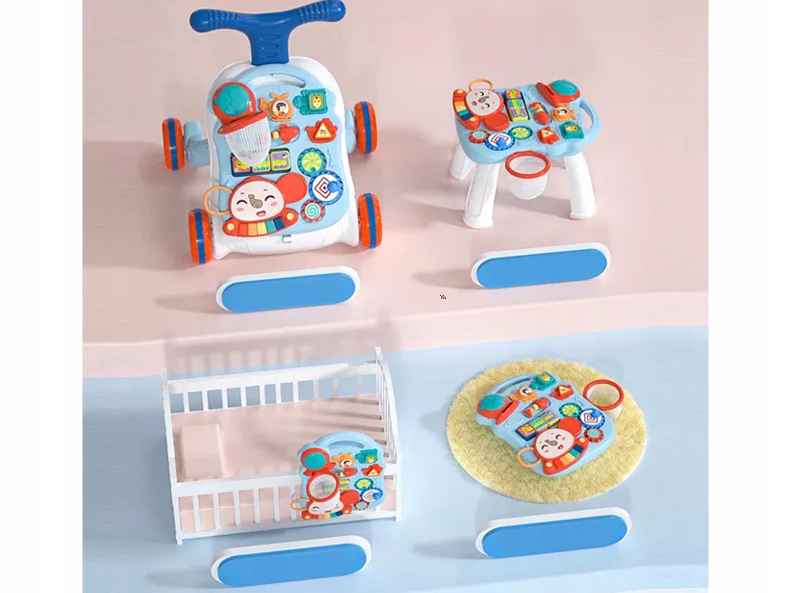 5w1 WIELOFUNKCYJNY PCHACZ INTERAKTYWNY EDUKACYJNY STOLICZEK CHODZIK PANEL Stan opakowania oryginalne