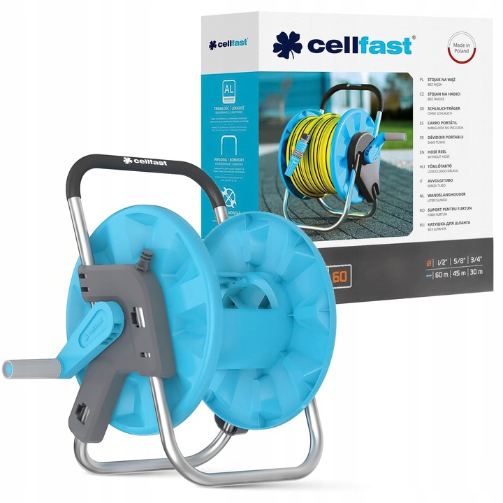 Stojan Na Zahradní Hadici Buben Navíječ Univerzální 60m Cellfast