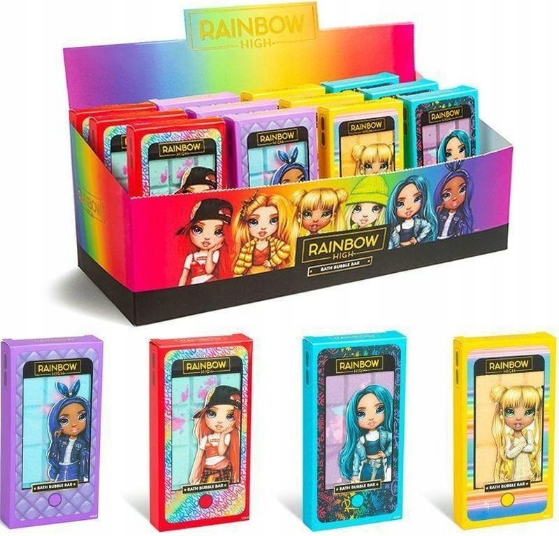 

Rms Rainbow High Musujący Batonik Do Kąpieli