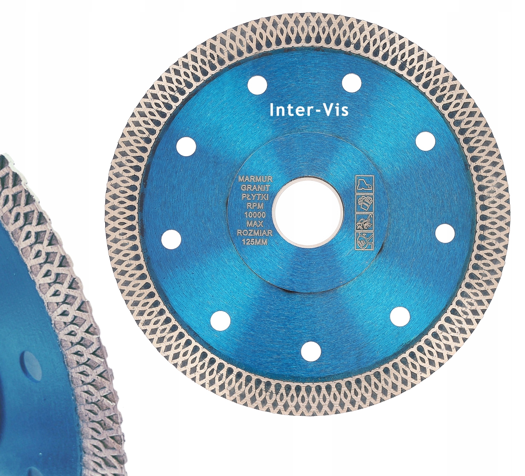 TARCZA DIAMENTOWA DO CIĘCIA GRESU PŁYTEK 125MM PRO