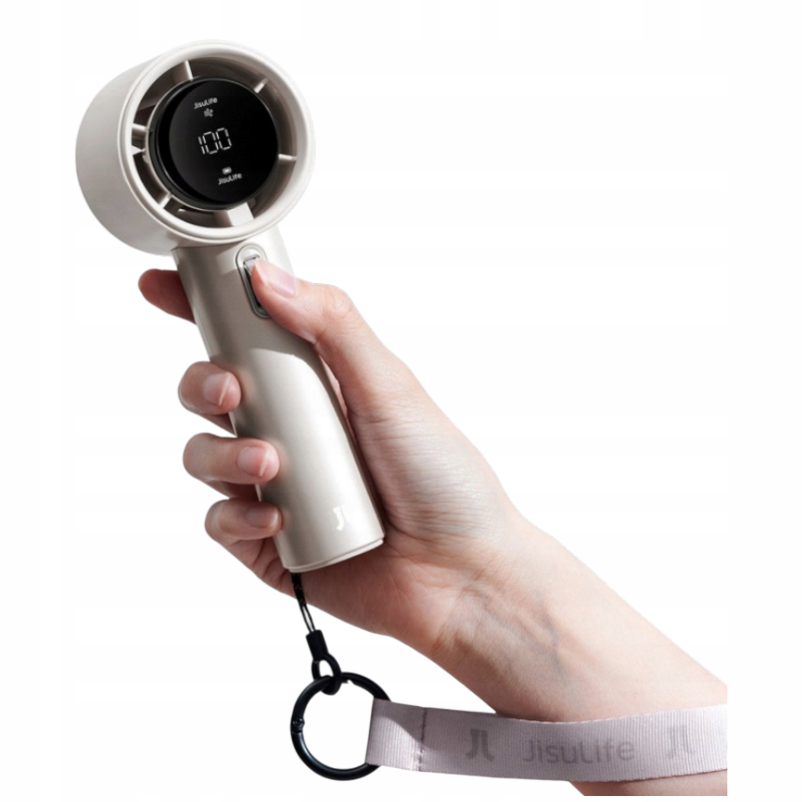 Přenosný ventilátor 5000 mAh Usb-c – kovový, kompaktní, mobilní