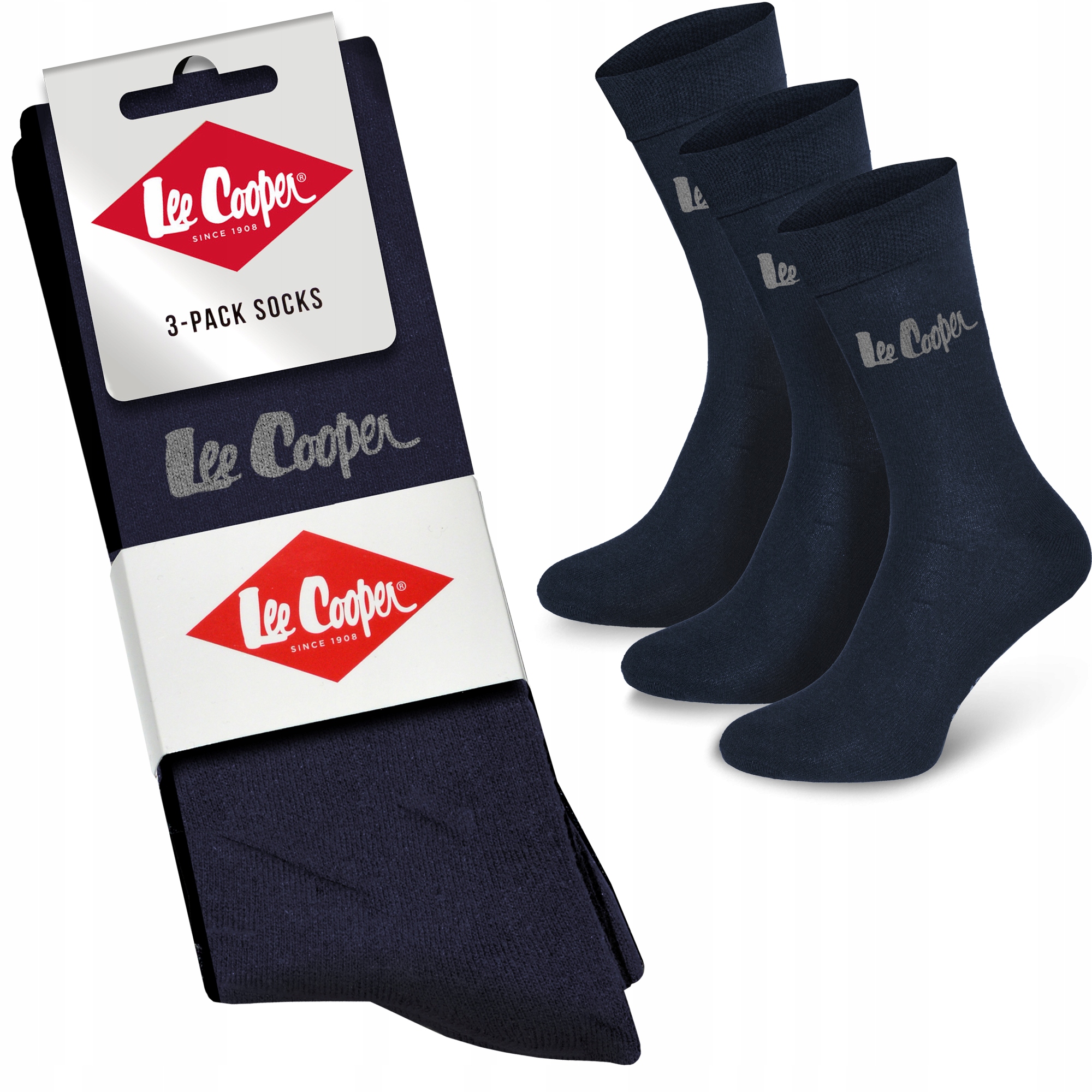 

Skarpety męskie Lee Cooper 30885 skarpetki 3 Pary