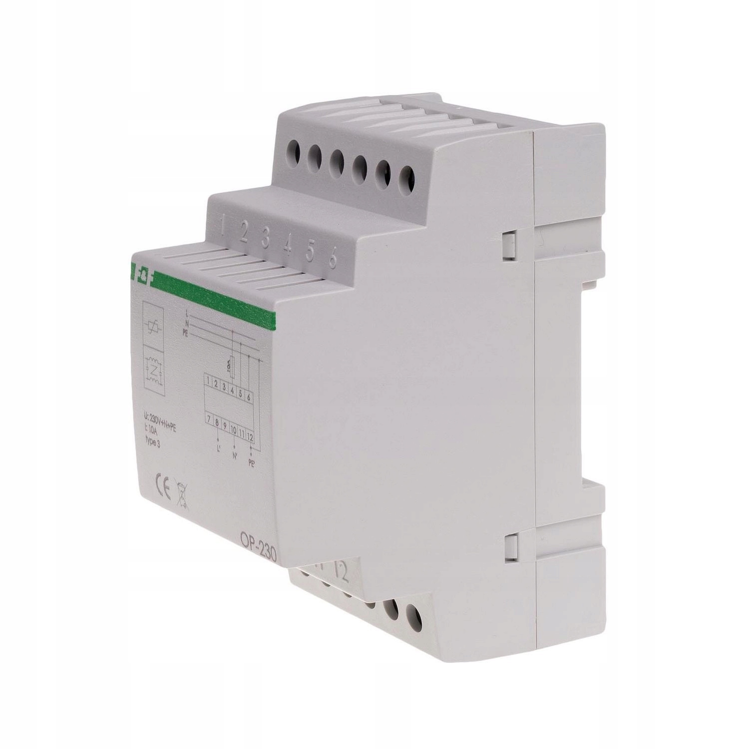 Časový Relé Zpoždění 0,1s-24h 230V Ac Výzva Nap. Napájení. F&f PCR-513