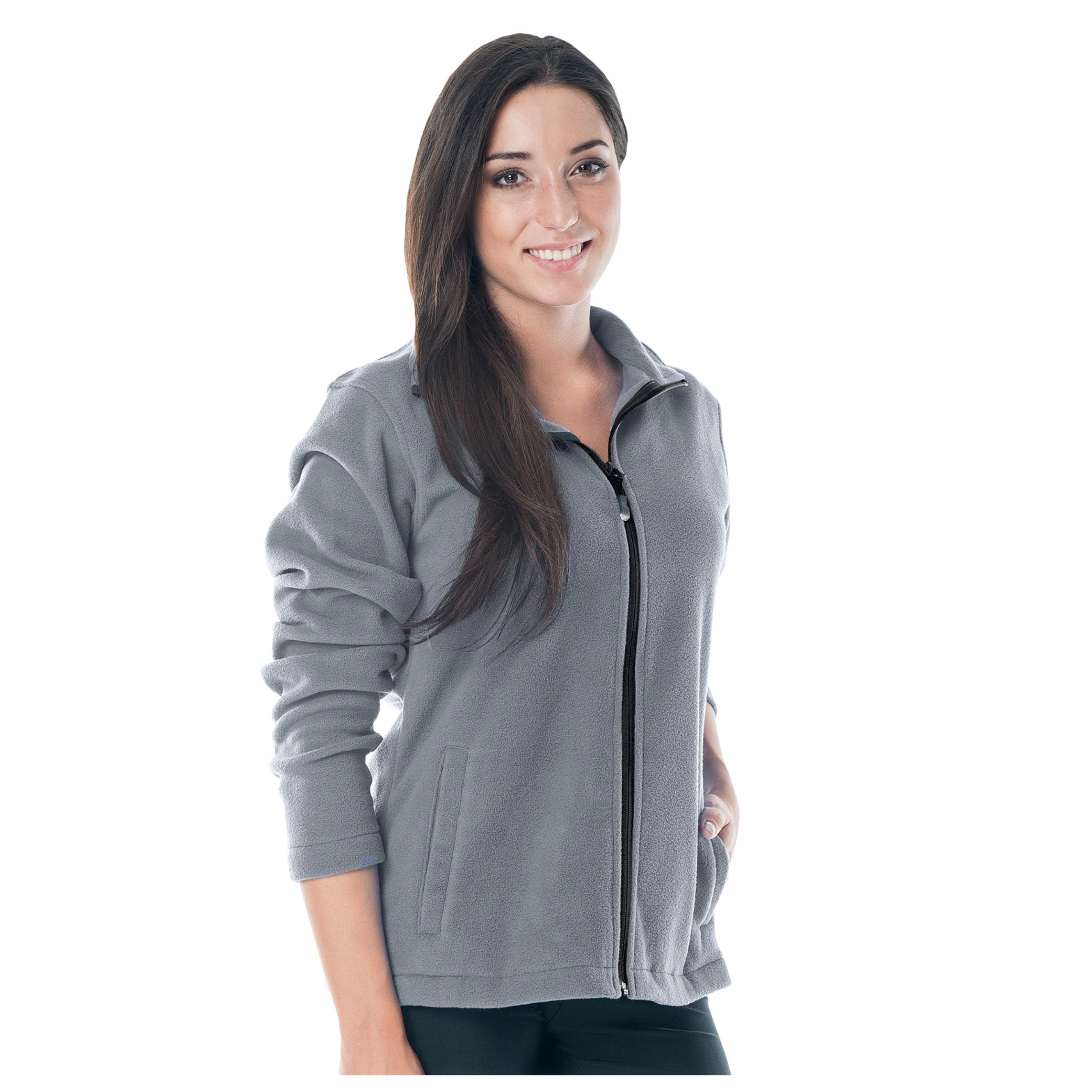 

Polar damski Bluza Polarowa Bluza zapinana suwak