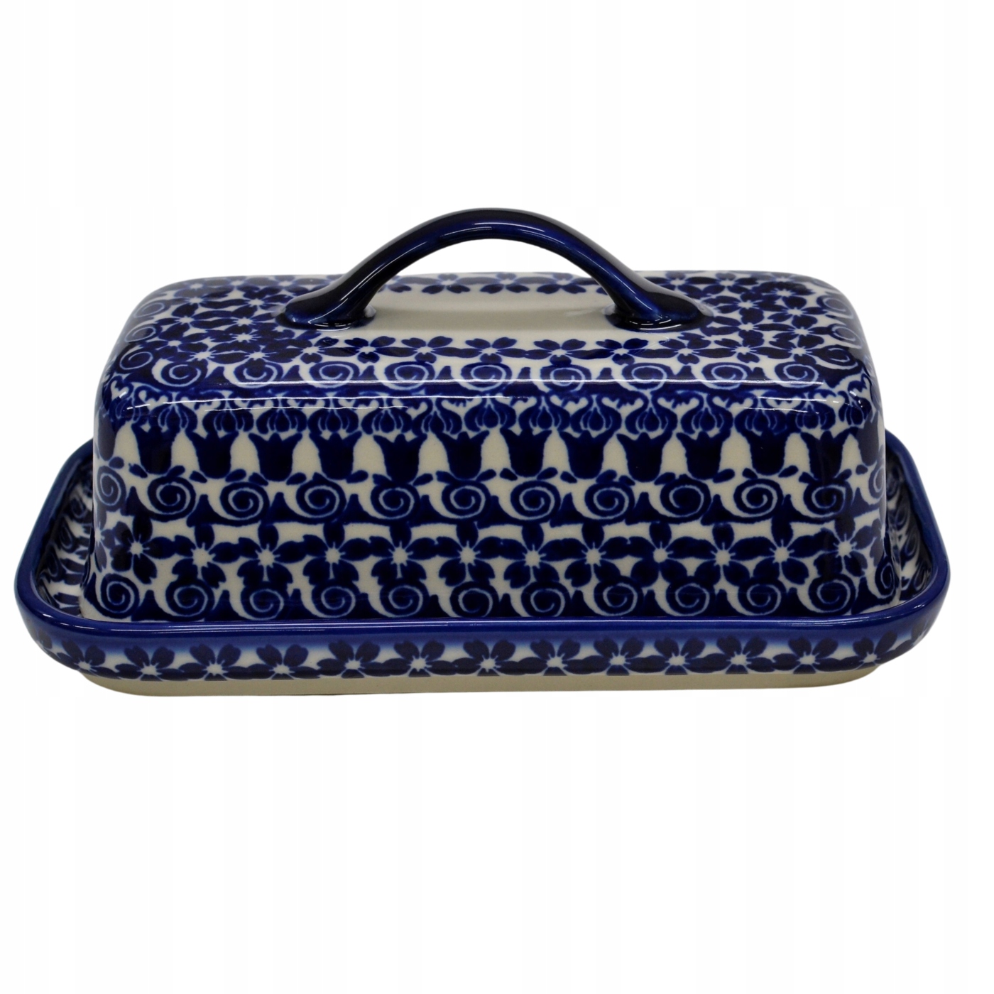 

Ceramiczna maselnica osełka Ceramika Bolesławiec