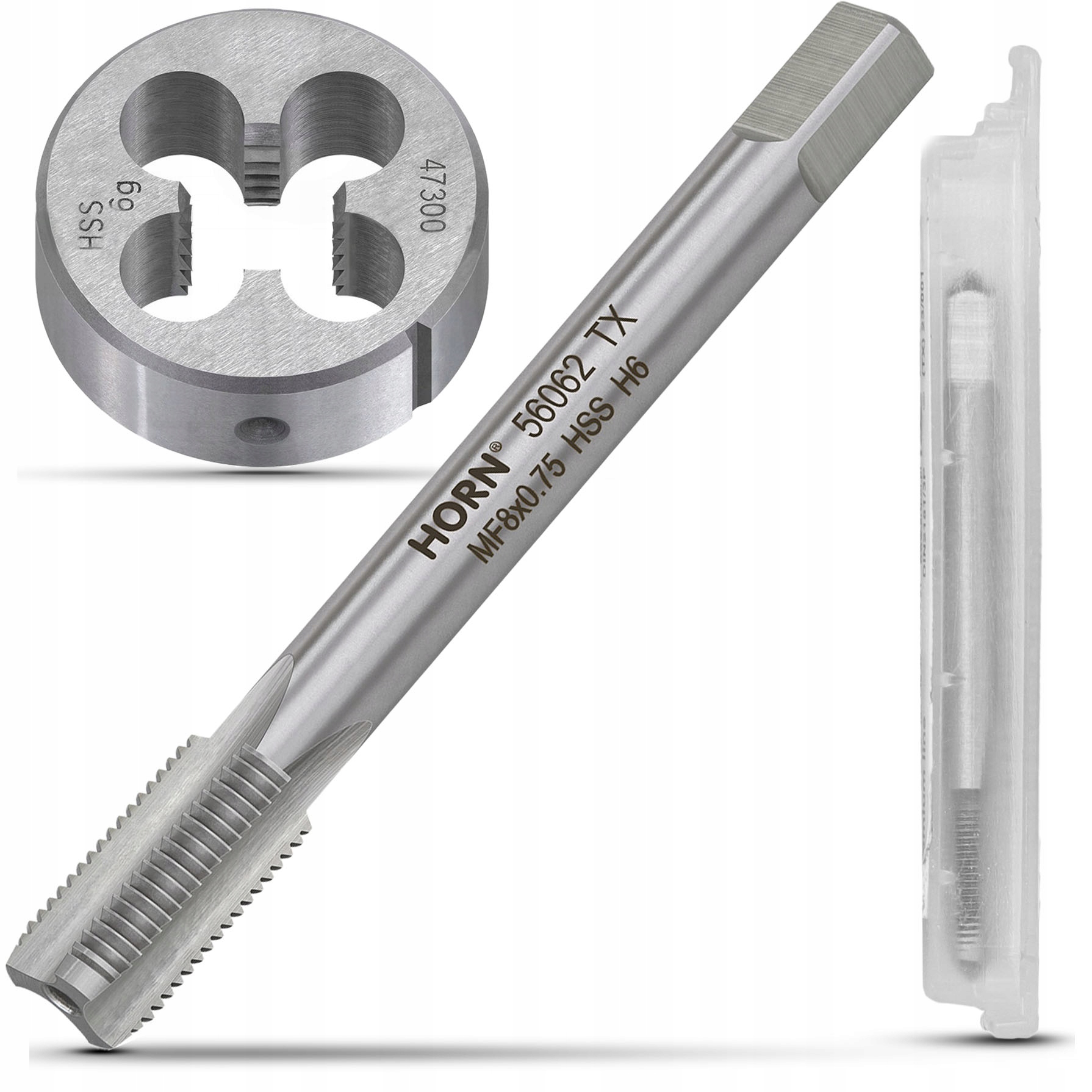 

Gwintownik Ręczny DIN-2181/1P+ Narzynka M8x0.75