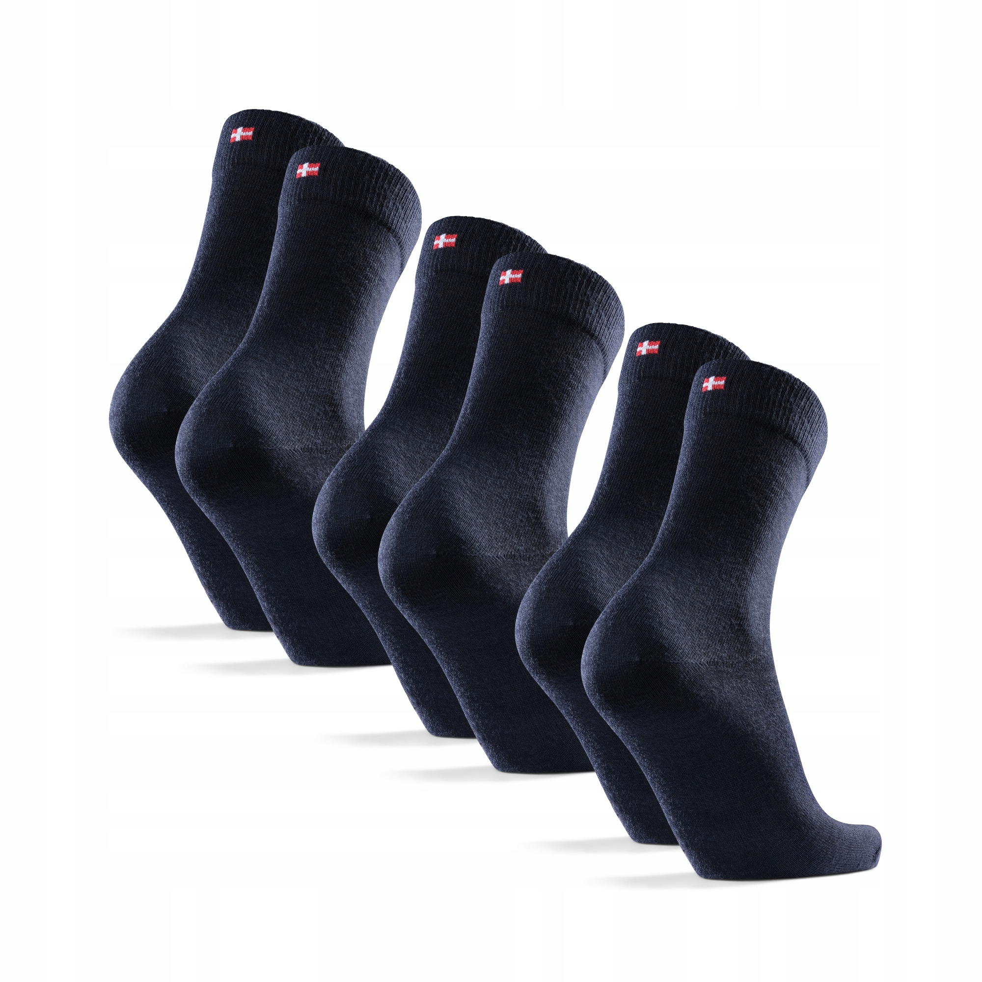 Ponožky Merino vlna Danish Endurance Klasické unisex 3-Pak 39-42