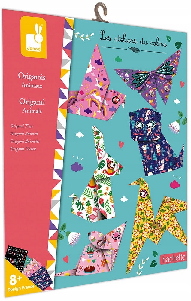

Zwierzątka zestaw do tworzenia origami diy Janod