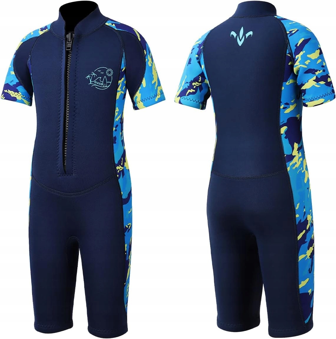 N822 Yikayin kombinezon neoprenowy dziecięcy 2,5 mm krótki/długi rozmiar S