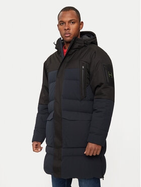 boss Męskie Kurtka puchowa Hugo BOSS-50515113 402 Dark Blue Granatowy