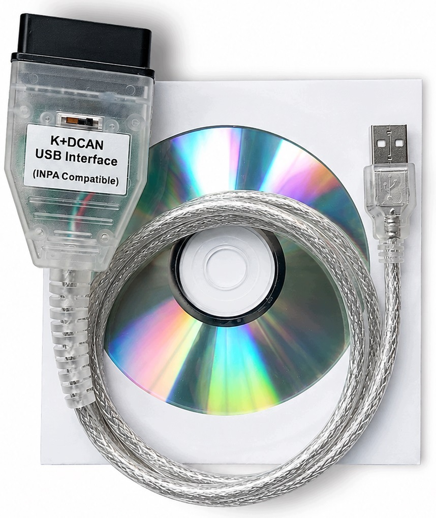 Interfejs Diagnostyczny Inpa 3K +dcan V5.02 Kabel Obd 2 Bmw E60 E46 E38 E90