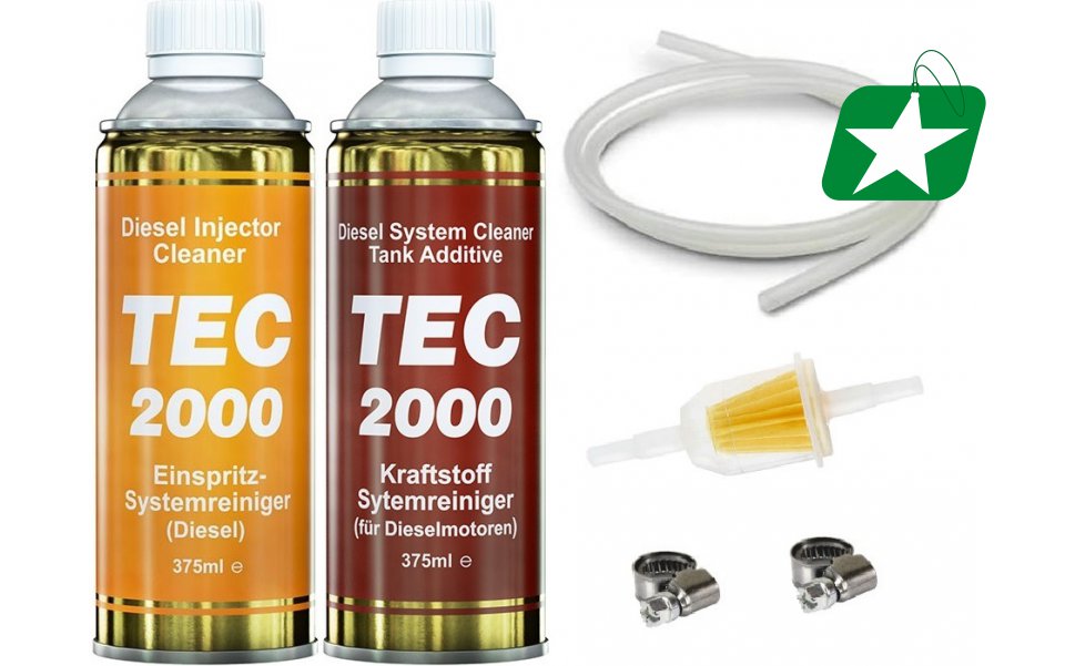 TEC2000 ZESTAW DO CZYSZCZENIA UKLADU DIESLA