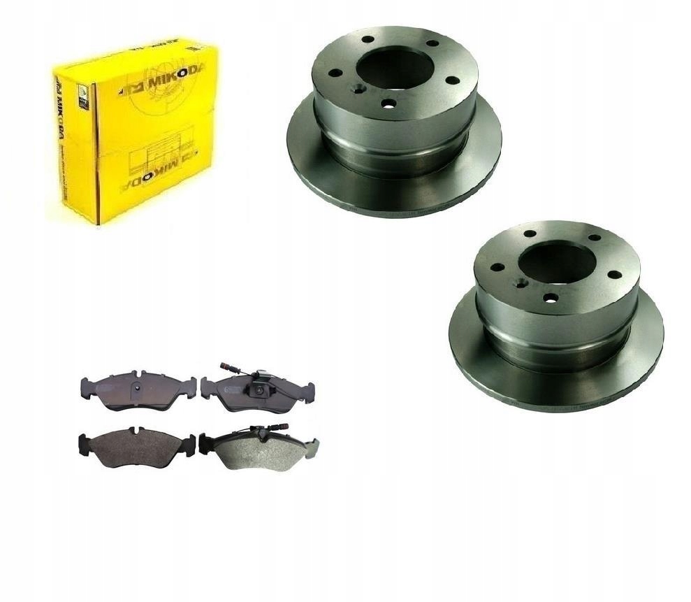 Kotouče Kostky Sprinter I 200 Vw Lt II 28 31 Zadní Sada 258MM