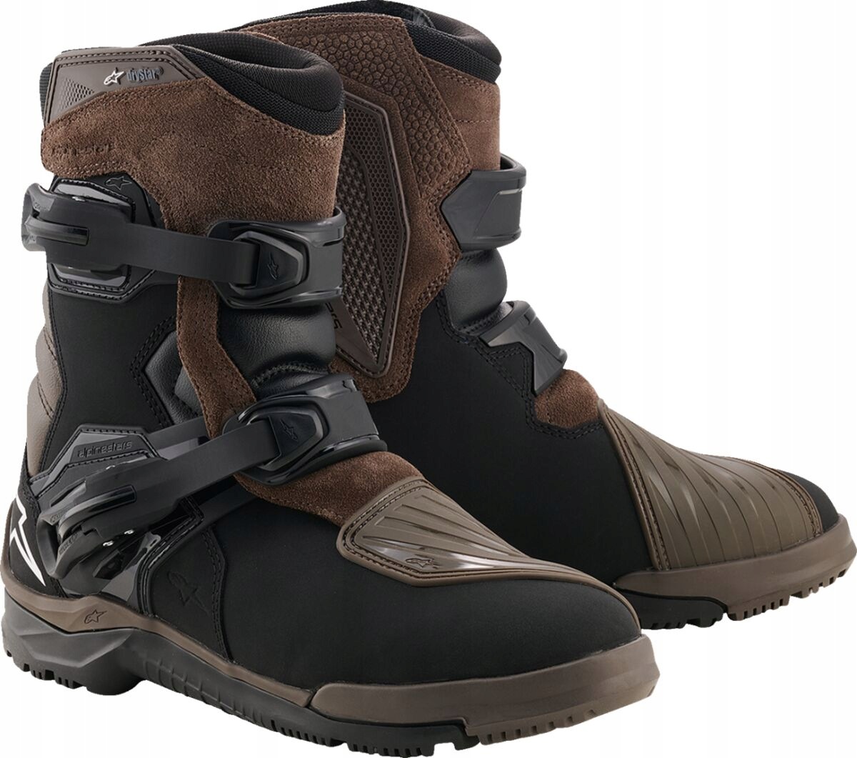 Topánky Na Cross Alpinestars Belize V2 Drystar Blk/brw (42) 2040226-82-8