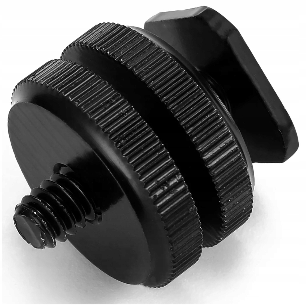 Aluminiowy adapter zimna stopka na gwint 1/4 do aparatów i kamer Kod producenta CS-1/4