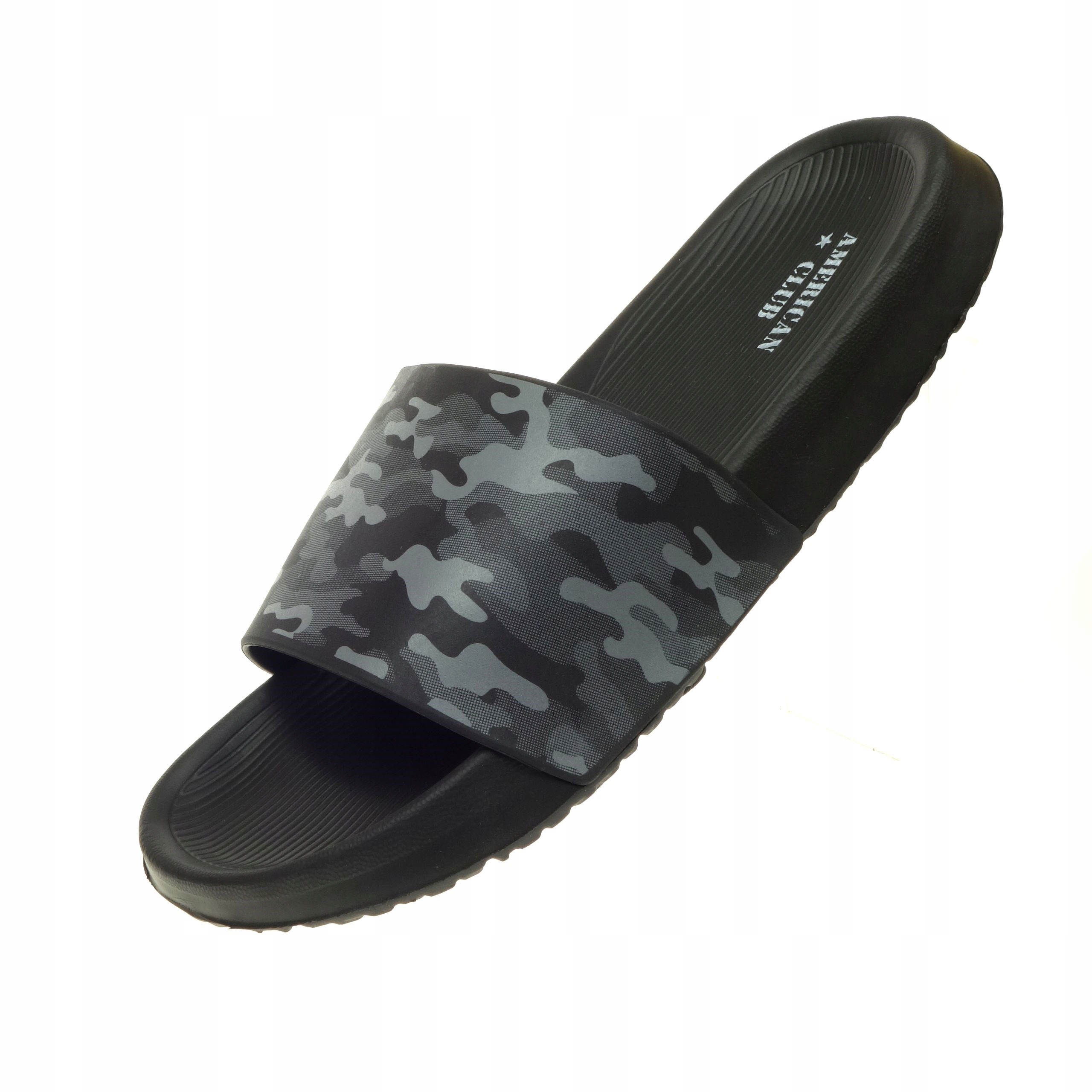 Pánské Pantofle pěnové pantofle American Club Bazénové plážové černé 39