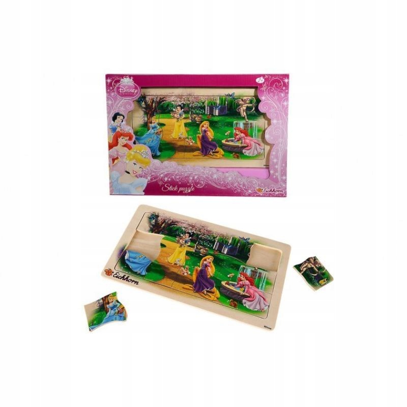Puzzle drewniane PRINCESS + GRATIS
