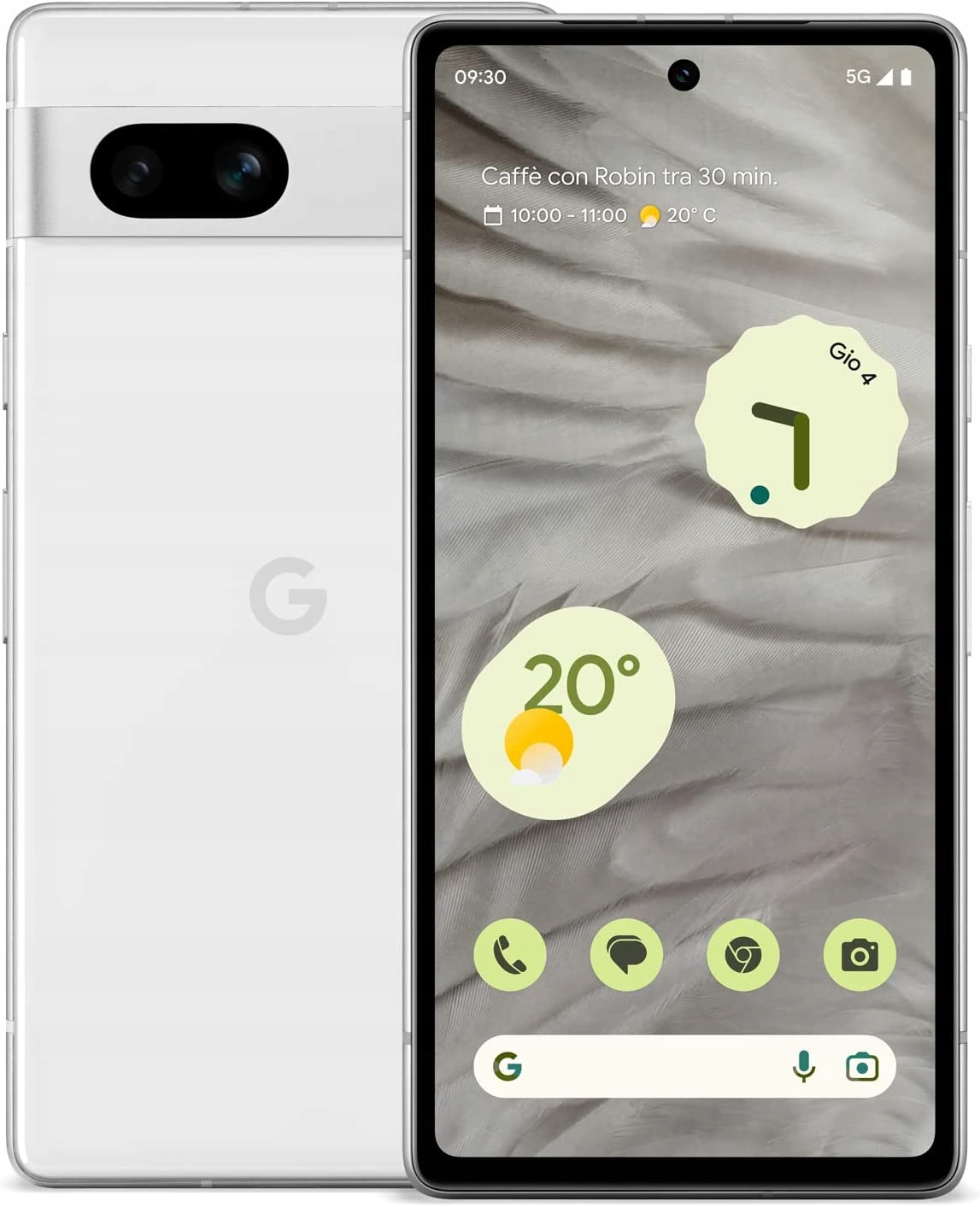 Smartfon Google Pixel 7a 8 Gb 128 Gb 5G biały