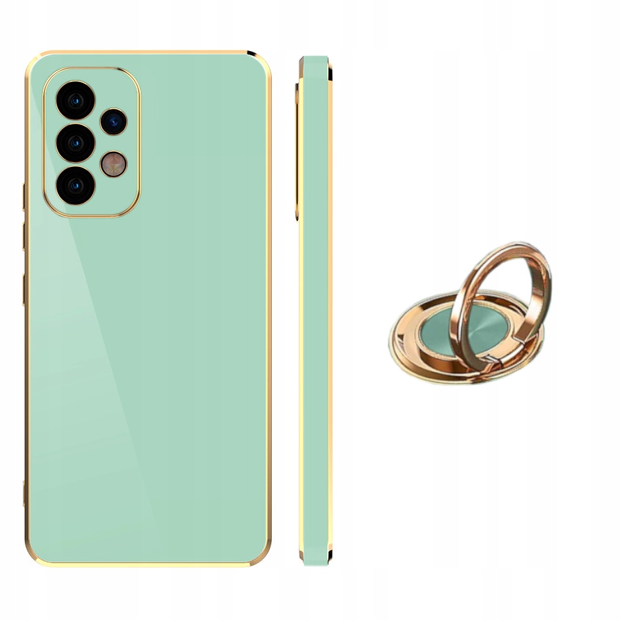 Etui do Samsung A32 4G SILICONE GLAMOUR + RING Dedykowana marka Samsung