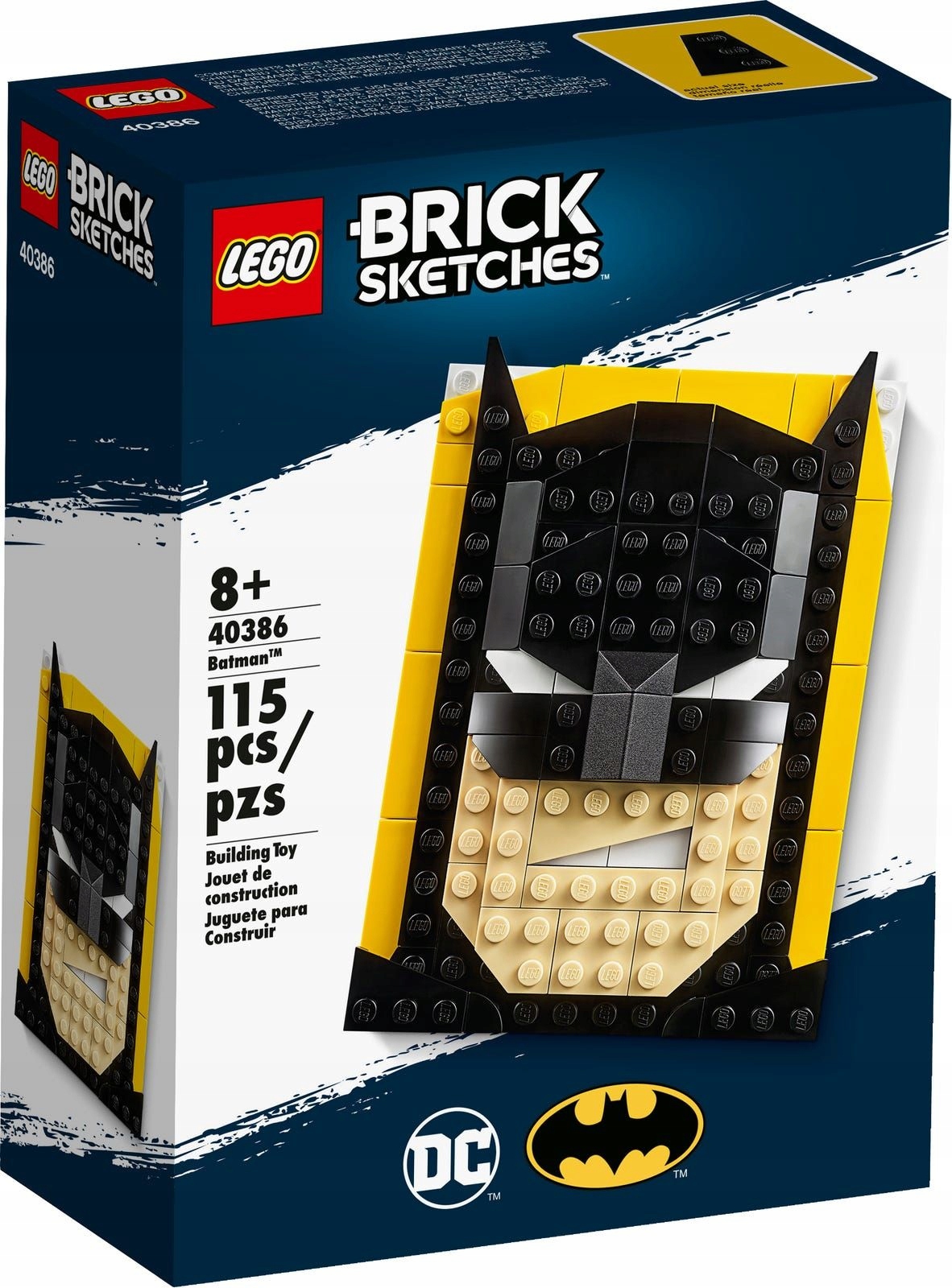 Klocki LEGO Brick Sketches 40386 Batman DC MISB