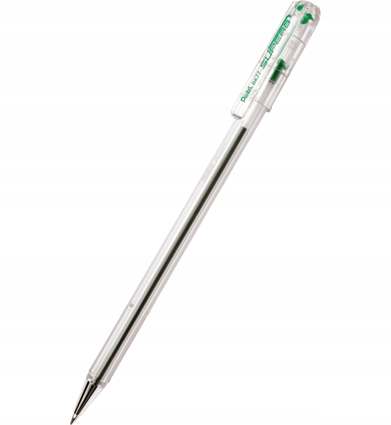 

Długopis SuperB Pentel 0,7 mm BK77-D zielony