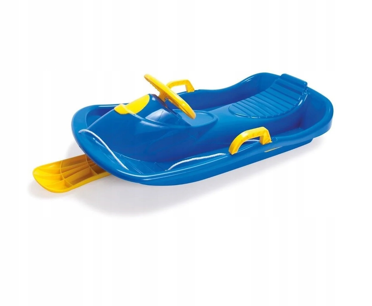 Sanki ślizgi Dantoy Bobslej z Kierownicą i Hamulcami 95cm