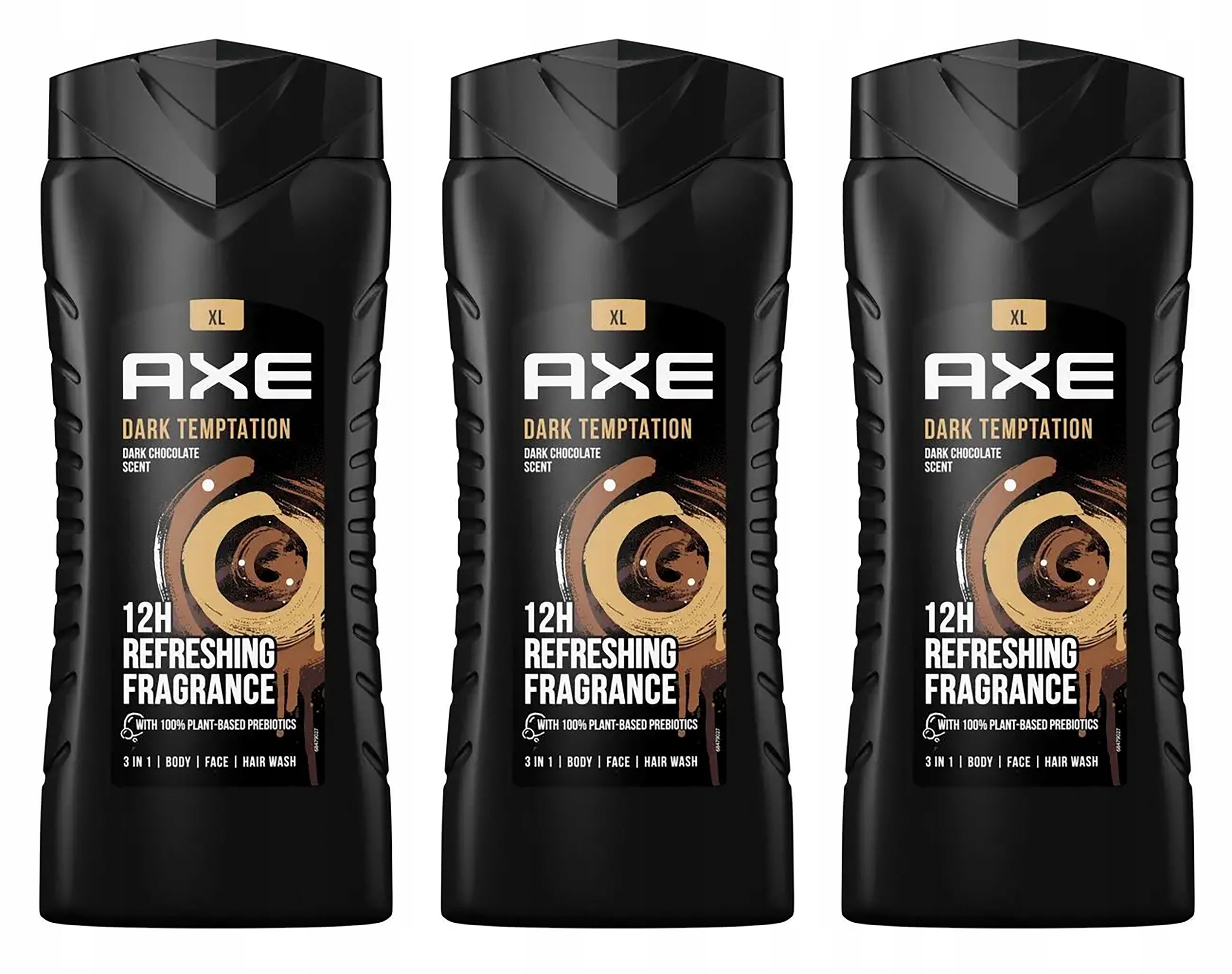 

Axe Dark Temptation żel pod prysznic 3x400 ml