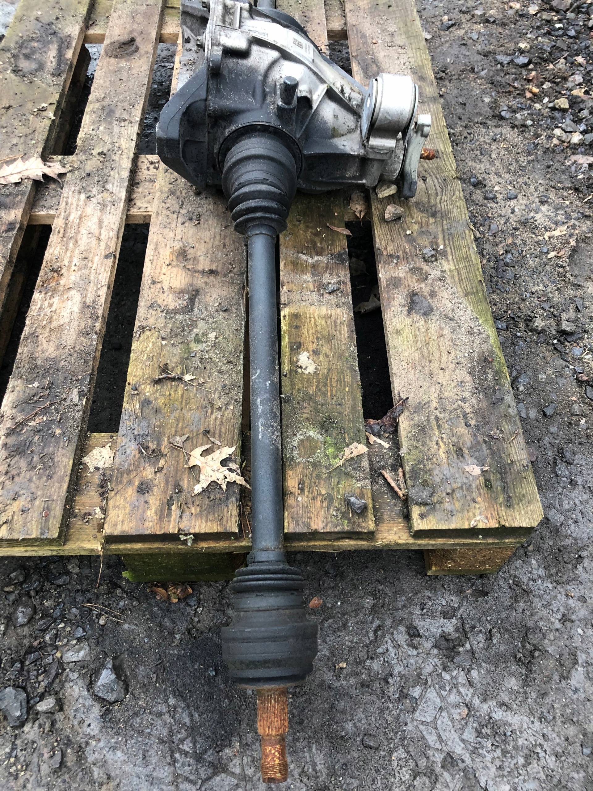 MERCEDES W238 COUPE differential diff rear part semi-axis