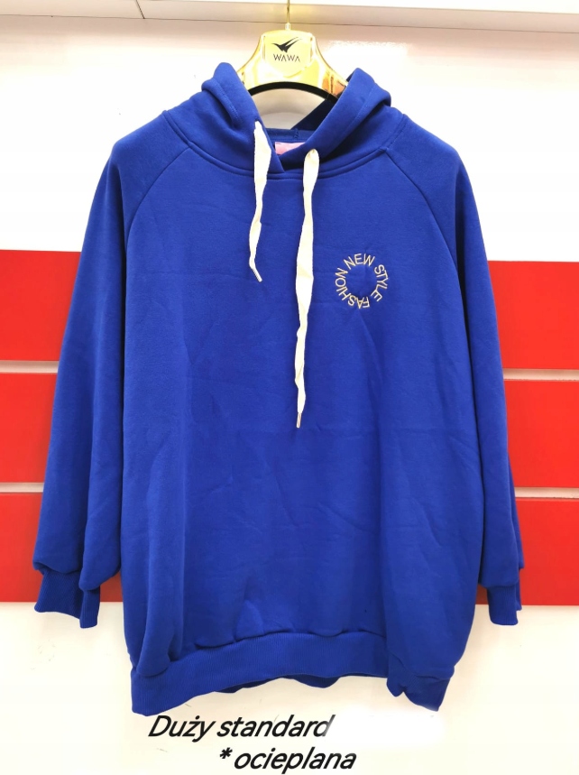 Wawa Módní Mikina S Kapucí Uni Velká 46 48 50 52
