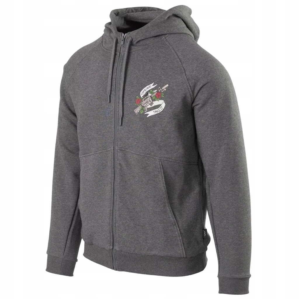 Rozepínací mikina s kapucí Helikon Full-Zip Come And Take It Hoodie M