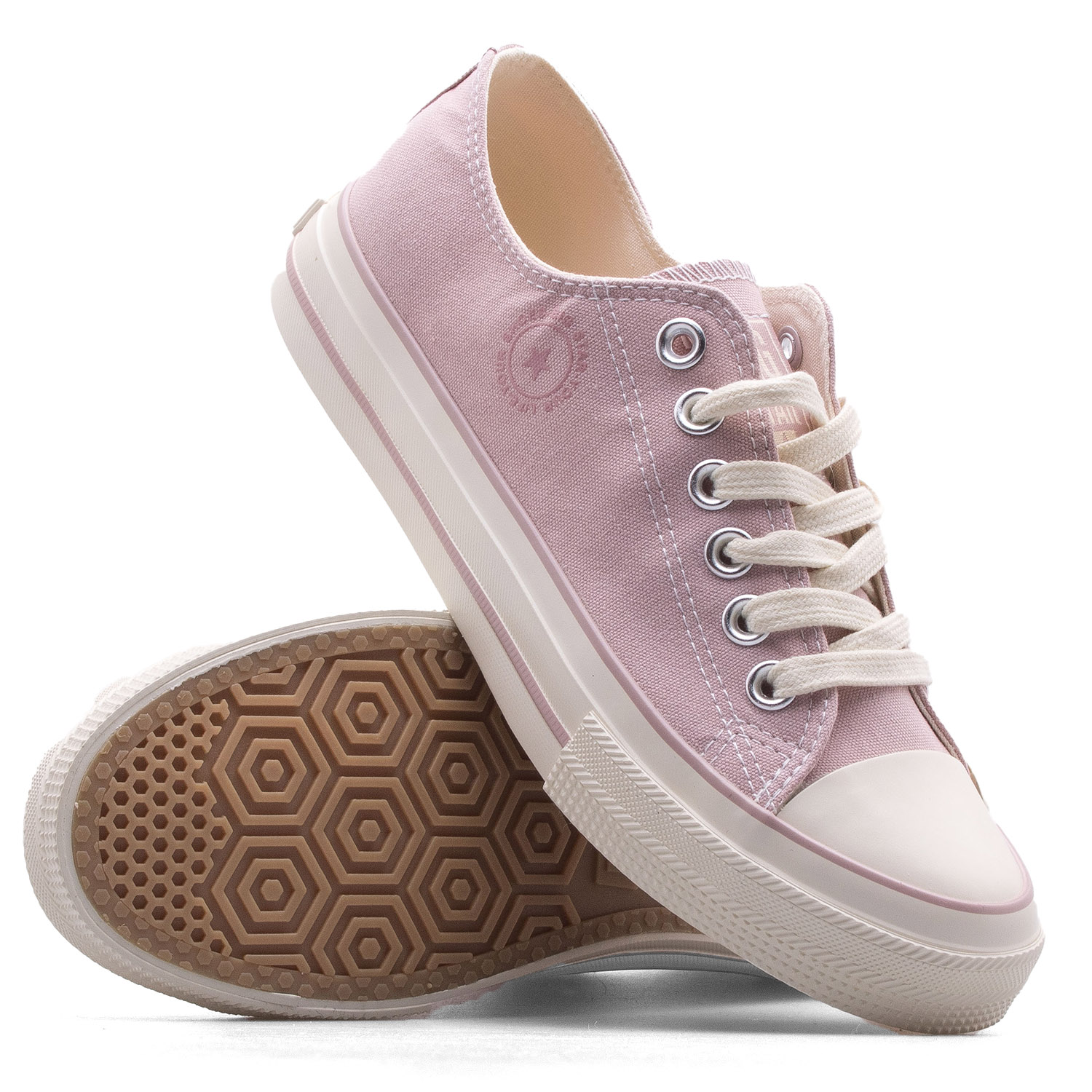 TRAMPKI DAMSKIE BIG STAR TENISÓWKI BUTY SPORTOWE OBUWIE WIOSENNE NN274270 Oryginalne opakowanie producenta pudełko