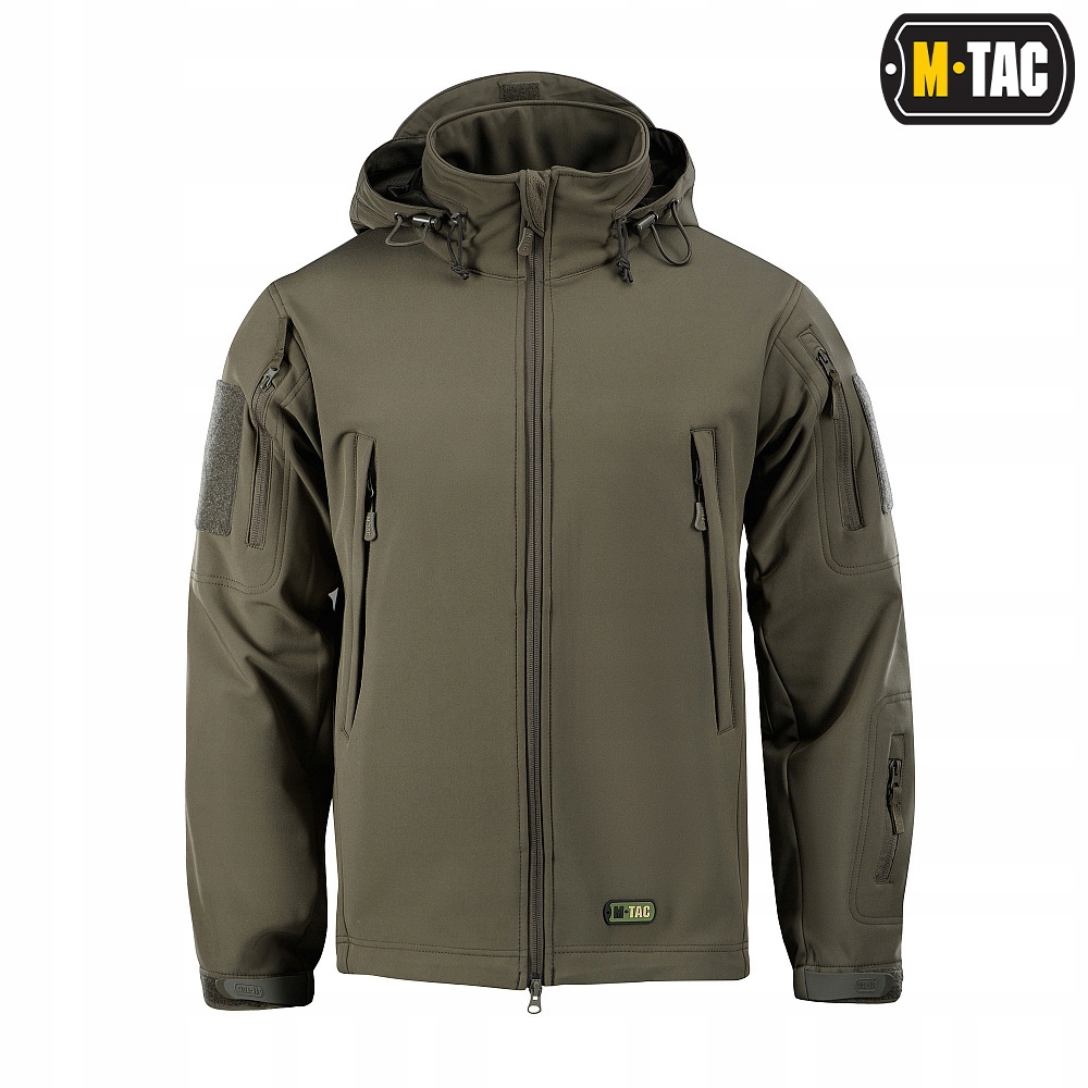 M-Tac kurtka męska softshell z kapturem olive rozmiar M