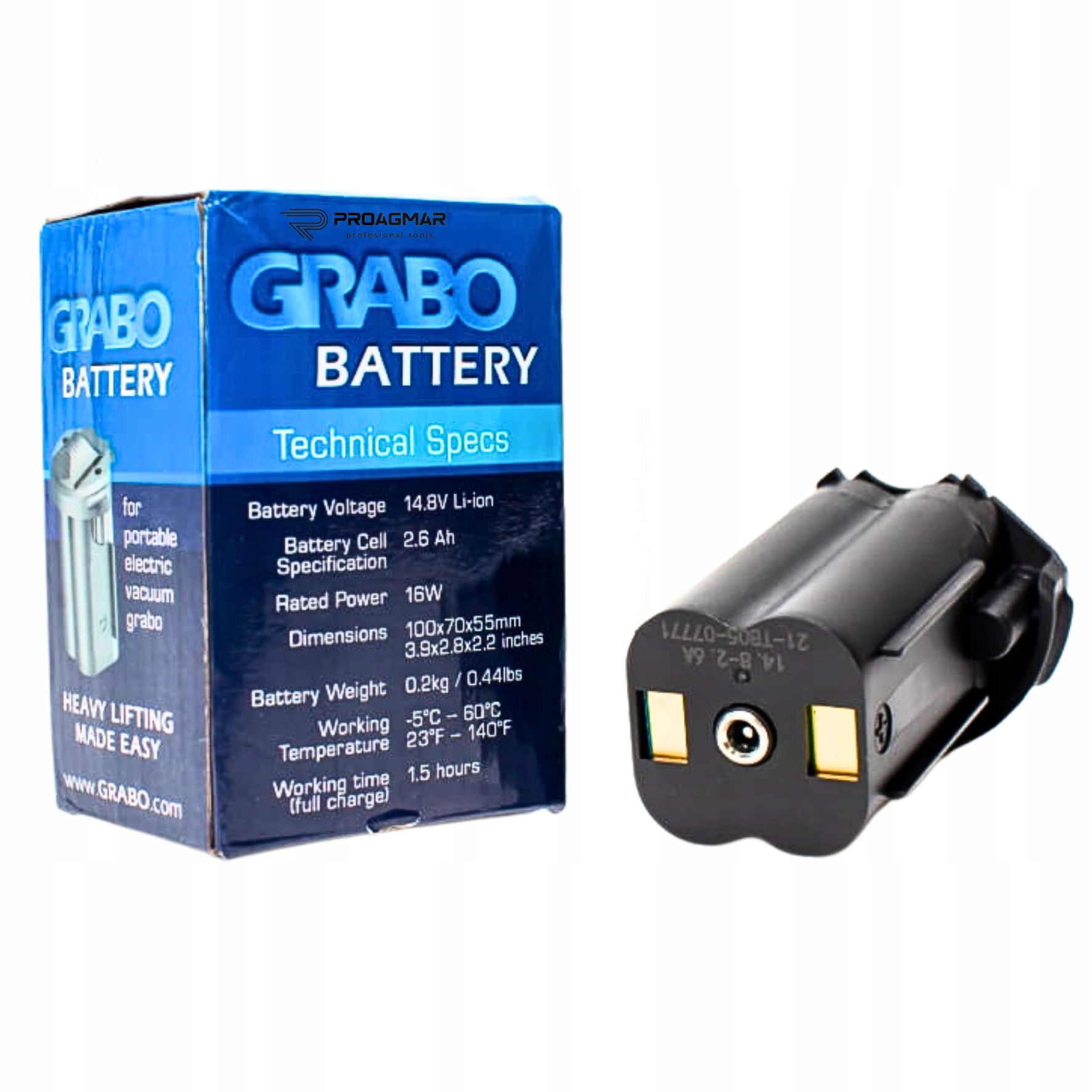 Bateria do przyssawek GRABO WSZYSTKIE MODELE