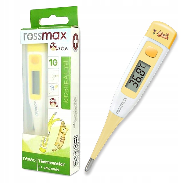 

Termometr Wodoszczelny Dla Dzieci Rossmax TG380