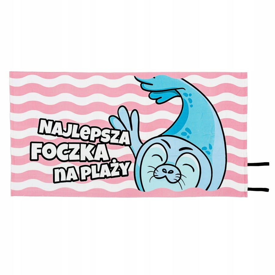 

Ręcznik Plażowy Zapinany Foczka 90x170 Foka Basen
