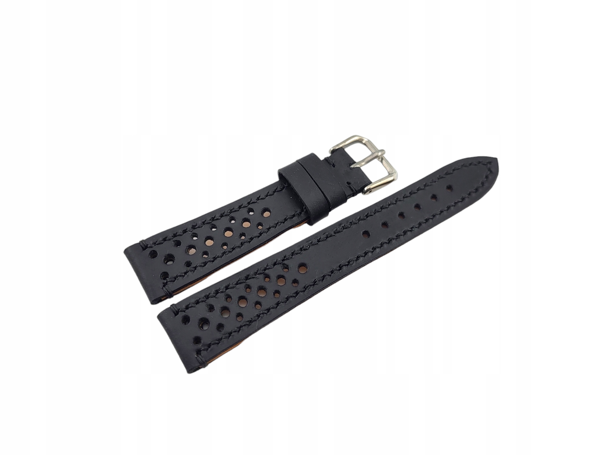 PASEK DO ZEGARKA HAND MADE RALLY 18mm CRAZY HORSE SZYTY Marka inny