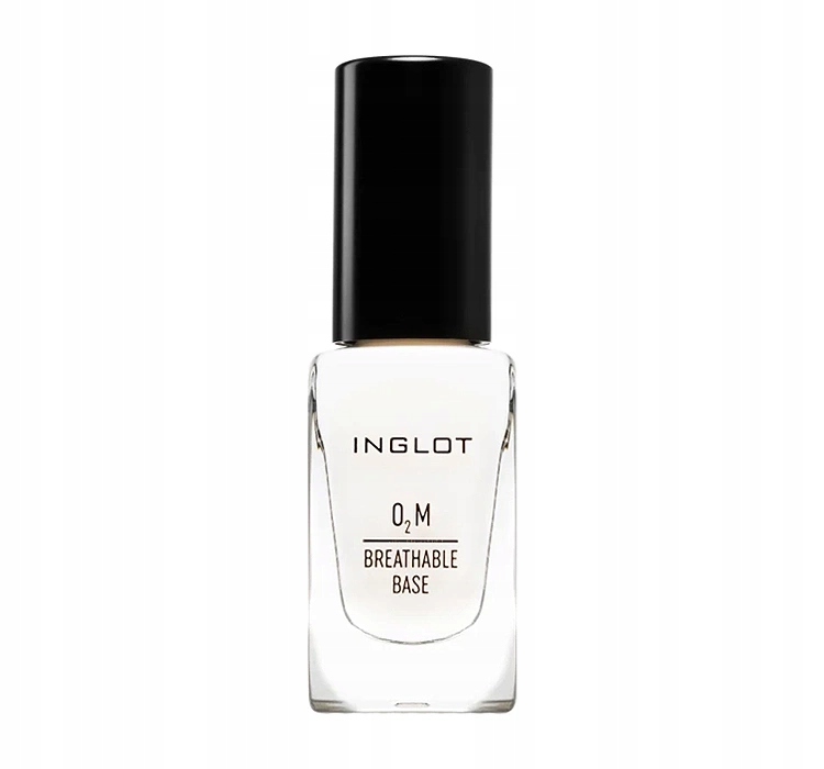 INGLOT O2M BREATHABLE NAIL ENAMEL ODDYCHAJĄCA BAZA DO PAZNOKCI 11ML