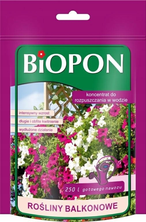 

Biopon nawóz do roślin balkonowych 250 g