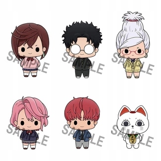 ++ Dandadan Chokorin Mascot Series Trading Figure 6-Pack 5 cm